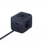 Priza alimentare Baseus EnerFill FA11, 65W, 1x AC, 2x USB-C, 1x USB-A, Cablu 1.5m, Negru 5 - lerato.ro