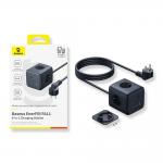 Priza alimentare Baseus EnerFill FA11, 65W, 1x AC, 2x USB-C, 1x USB-A, Cablu 1.5m, Negru 6 - lerato.ro