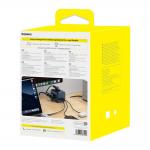 Priza alimentare Baseus EnerFill FA11, 65W, 1x AC, 2x USB-C, 1x USB-A, Cablu 1.5m, Negru 10 - lerato.ro
