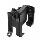 Suport pentru telefon motocicleta Baseus GoTrip, Compatipil cu dispozitive cuprinse intre 5.7-7.2 inch, Rotire 360 grade, Negru 6 - lerato.ro