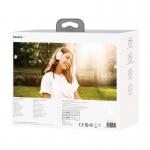 Casti audio bluetooth Baseus D02 Pro, Bluetooth 5.3, 450 mAh, Driver 40mm, Alb 9 - lerato.ro