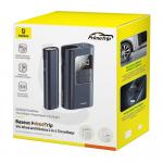 Compresor auto portabil Baseus PrimeTrip VA1, 20000rpm, 2.5 Bar, 2000mAh, Afisaj LCD, Negru 9 - lerato.ro