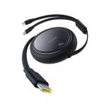 Cablu pentru incarcare si transfer de date Baseus Bright Mirror Series, USB-C la 2x USB-C, 100W, 480Mbps, 1m, Negru 3 - lerato.ro