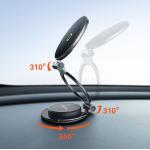 Suport auto Baseus BS-CW06 MagPro II, Dashboard Mount, Compatibil MagSafe, Rotire 360 grade, Negru 10 - lerato.ro