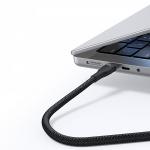 Cablu Baseus Flash Series 3, USB-C la 2xUSB-C,1xLightning, 100W, 3.5A, 480Mbps, 1.5m, Negru 15 - lerato.ro