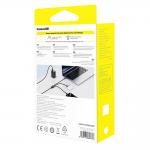 Cablu Baseus Flash Series 3, USB-C la 2xUSB-C,1xLightning, 100W, 3.5A, 480Mbps, 1.5m, Negru 9 - lerato.ro