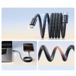 Cablu Baseus Dynamic 4 Pro, USB-C la USB-C, 100W, 5A, 480Mbps, 1m, Negru 6 - lerato.ro