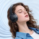 Casti bluetooth wireless Baseus Bass BH1 Lite, Bluetooth 6.0, Autonomie 80h, 600mAh, USB-C, Negru 16 - lerato.ro