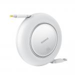 Cablu retractabil Baseus Free2Pull Mini, USB-C la USB-C, 100W, 480Mbps, 2m, Alb 5 - lerato.ro