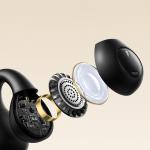 Casti bluetooth wireless OWS Bass 15 Clip, Bluetooth 5.4, Autonomie 8h, 440mAh, USB-C, Negru 15 - lerato.ro