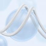 Casti audio cu microfon Baseus Encok CZ20, In-ear, Control pe fir, USB-C, Lungime cablu 1.1m, Alb 14 - lerato.ro