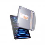 Folie protectie sticla securizata Baseus Crystal compatibila cu iPad Pro 12.9 inch 2018 / 2020 / 2021 / 2022, Transparent 3 - lerato.ro