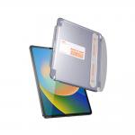Folie protectie sticla securizata Baseus Crystal compatibila cu iPad Air 10.2 inch 2019 / 2020 / 2021, iPad Air 3 10.5 inch, Transparent 3 - lerato.ro