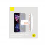 Folie protectie sticla securizata Baseus Crystal compatibila cu iPad Mini 6, 8.3 inch, Transparent 5 - lerato.ro