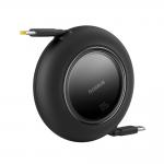 Cablu retractabil pentru incarcare si transfer de date Baseus Free2Pull Mini, USB-C la USB-C, 100W, 480Mbps, 2m, Negru 5 - lerato.ro