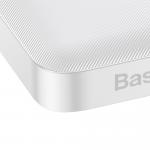 Baterie externa portabila Baseus Bipow, 10000 mAh, 15W, 3A, 1xUSB-C, 2xUSB-A, Alb 5 - lerato.ro