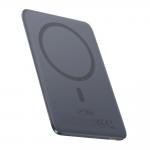 Baterie externa portabila Baseus PicoGo AM41, 5000 mAh, Incarcare Wireless 15W, USB-C, Gri 2 - lerato.ro