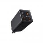 Incarcator retea Baseus GaN6 Pro, 2xUSB-A, 2xUSB-C, 100W, Negru 2 - lerato.ro