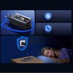 Incarcator retea Baseus GaN6 Pro, 2xUSB-A, 2xUSB-C, 100W, Negru 17 - lerato.ro