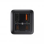 Incarcator retea Baseus GaN6 Pro, 2xUSB-A, 2xUSB-C, 100W, Negru 7 - lerato.ro