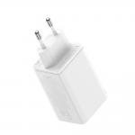 Incarcator retea Baseus GaN6 Pro, 2xUSB-A, 2xUSB-C, 100W, Alb 5 - lerato.ro