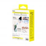 Baterie externa portabila EnerFill FC21 Qpow3 Ultra, 20000mAh, 22.5W, USB-C, Cablu USB-C, Cablu Lightning, Display LED, Roz 6 - lerato.ro