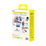 Baterie externa portabila EnerFill FC21 Qpow3 Ultra, 20000mAh, 22.5W, USB-C, Cablu USB-C, Cablu Lightning, Display LED, Negru 6 - lerato.ro