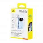 Baterie externa portabila EnerFill FC31, 20000mAh, 45W, USB-A, Cablu USB-C, Cablu Lightning, Display LED, Albastru 4 - lerato.ro