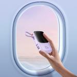 Baterie externa portabila Baseus Qpow Pro Plus, 10000 mAh, 22.5W, 3A, 1xUSB-C, 1xUSB-A, 1xCablu USB-C, Mov 10 - lerato.ro