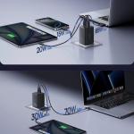 Incarcator retea Baseus EnerFill FE11, 1xUSB-A, 2xUSB-C, 100W, Negru 6 - lerato.ro