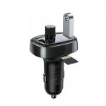 Incarcator auto Baseus S-09 cu transmitator FM si Bluetooth, 2x USB, 3.4A, Slot MicroSD, Negru 6 - lerato.ro