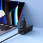 Incarcator retea Baseus GaN5 Pro, 2xUSB-C, 40W, Negru 10 - lerato.ro