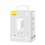 Incarcator retea Baseus GaN5 Pro, 2xUSB-C, 40W, Alb 8 - lerato.ro