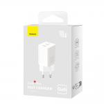 Incarcator retea Baseus GaN5 Pro, 2xUSB-C, 40W, White 8 - lerato.ro