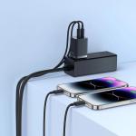 Incarcator retea Baseus GaN5 Pro, 2xUSB-C, 40W, Black 10 - lerato.ro