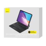 Husa cu tastatura Baseus Brilliance compatibila cu iPad Pro 11 inch (2018/2020/2021) / iPad Air 4 10.9 inch / iPad Air 5 10.9 inch / iPad 10 10.9 inch (2022, Gri 6 - lerato.ro
