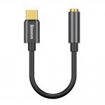 Adaptor Baseus USB Type-C - 3.5mm Audio Jack Negru 2 - lerato.ro