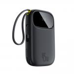 Baterie externa portabila EnerFill FC31 Qpow3 Ultra, 20000mAh, 45W, USB-C, Cablu USB-C, Cablu Lightning, Display LED, Negru 2 - lerato.ro