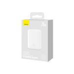 Baterie externa portabila Baseus Magnetic Mini, 10000 mAh, USB-C, Compatibila MagSafe, Wireless 15W, Cablu USB-C 50 cm inclus, Alb 5 - lerato.ro