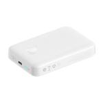 Baterie externa portabila Baseus Magnetic Mini, 10000 mAh, USB-C, Compatibila MagSafe, Wireless 15W, Cablu USB-C 50 cm inclus, Alb 6 - lerato.ro