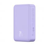 Baterie externa portabila Baseus Magnetic Mini, 20000 mAh, 20W, Wireless 15W, USB-C, Mov 5 - lerato.ro