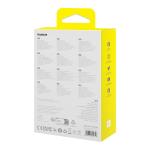 Baterie externa portabila Baseus Magnetic Mini, 10000 mAh, 20W, USB-C, Wireless 15W, Cablu Lightning integrat, Albastru 11 - lerato.ro