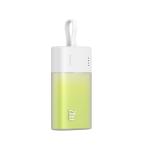 Baterie externa portabila Baseus Popsicle, 5200 mAh, 20W, USB-C, Cablu Lightning integrat, Alb/Verde 8 - lerato.ro