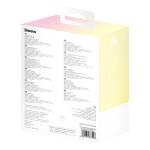 Baterie externa portabila Baseus Popsicle, 5200 mAh, 20W, USB-C, Cablu Lightning integrat, Galben/Roz 13 - lerato.ro