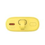 Baterie externa portabila Baseus Popsicle, 5200 mAh, 20W, USB-C, Cablu Lightning integrat, Galben/Roz 8 - lerato.ro