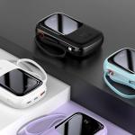 Baterie externa portabila Baseus Qpow Digital Display, 10000 mAh, 22.5W, USB/USB-C, Cablu USB-C integrat, Negru 4 - lerato.ro