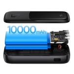Baterie externa portabila Baseus Qpow Digital Display, 10000 mAh, 22.5W, USB/USB-C, Cablu USB-C integrat, Negru 13 - lerato.ro
