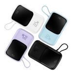 Baterie externa portabila Baseus Qpow Digital Display, 10000 mAh, 22.5W, USB/USB-C, Cablu USB-C integrat, Negru 12 - lerato.ro