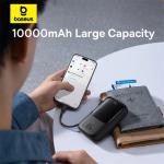 Baterie externa portabila Baseus QPow Pro Plus, 10000 mAh, 22.5W, Display, USB/USB-C, Cablu USB-C integrat, Negru 18 - lerato.ro