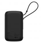 Baterie externa portabila Baseus QPow Pro Plus, 10000 mAh, 22.5W, Display, USB/USB-C, Cablu USB-C integrat, Negru 15 - lerato.ro